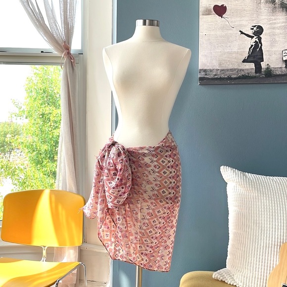 Multi-way print scarf - Picture 4 of 6